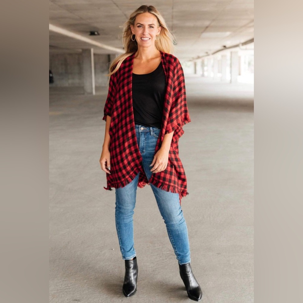 Buffalo Plaid Lumber Wrap